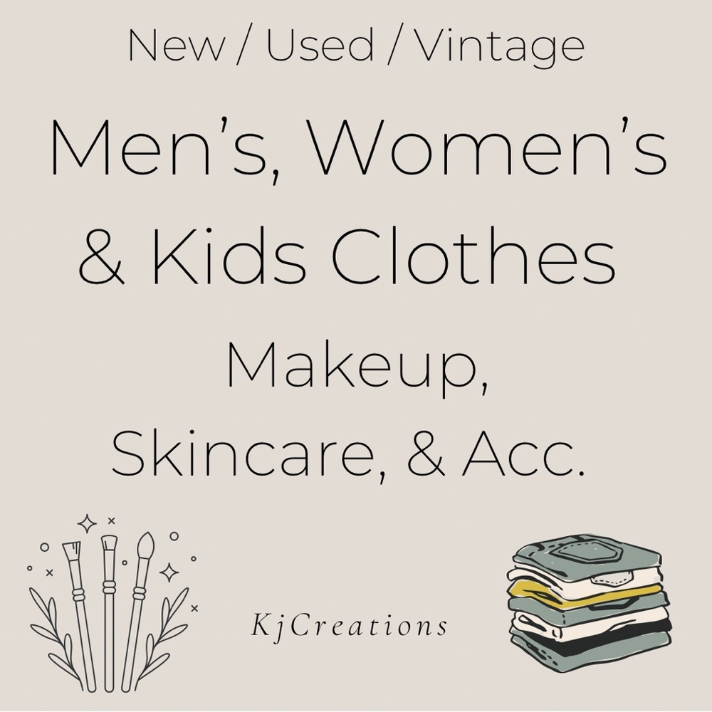 Selling new with tags and gently used items! Range from clothing to skincare etc